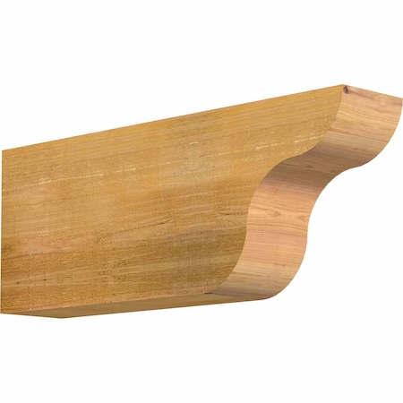 Ekena Millwork Carmel Rough Sawn Rafter Tail, Western Red Cedar, 6"W x 12"H x 32"L RFT06X12X32CAR00RWR